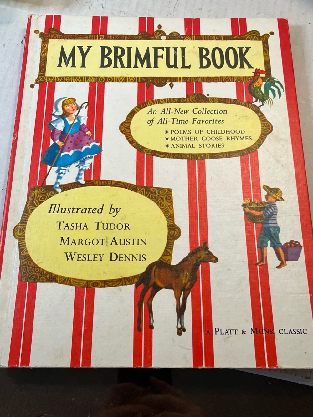My Brimful Book - Illustrated Children's Collection (Red/White)